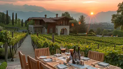 Wine and Dine: The Most Cinematic Vineyard Hotels Around the World